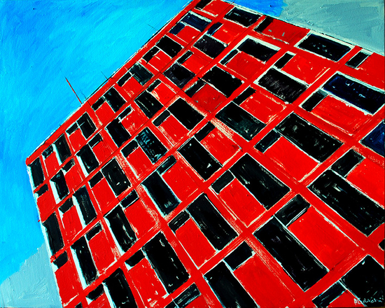 ON THE FIFTH FLOOR  24X30 in