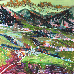 WHO KNOWS WHO MIGHT KNOW? OIL 48X48