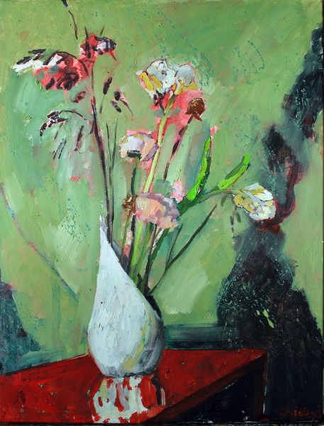 and I will say YES ,oil on canvas 30x24 in.
