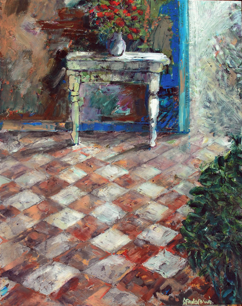 THE NEW SEASON oil on wood panel 20x16 in.